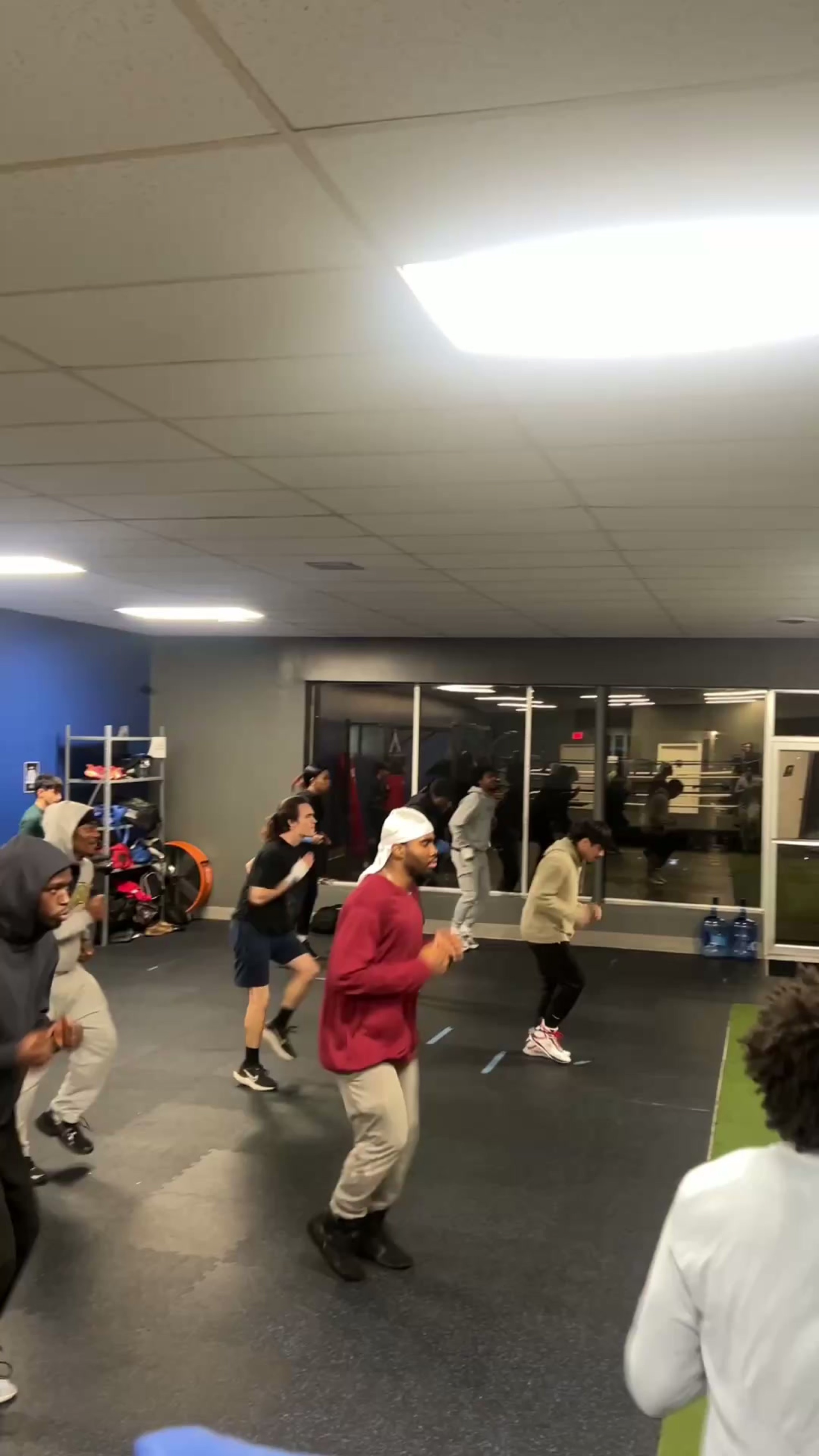 Heavy bag work at HIT Fitness & Boxing